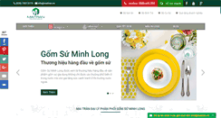 Desktop Screenshot of gomsu-minhlong.com